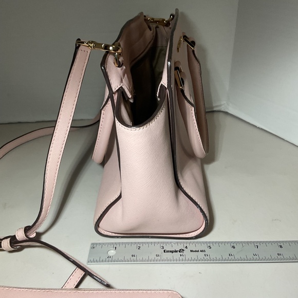 Michael Kors Selma Medium Top Zip Satchel Leather Crossbody and Wallet Set - Picture 4 of 16